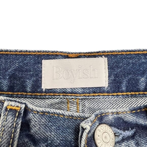 NWT Free People Boyish By Her Billy Women's Size 27 High Rise Skinny Jeans Denim - Picture 6 of 16